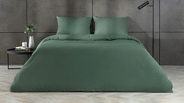 Комплект постельного белья без простыни Comfort Cotton (Комфорт Коттон) Зеленый